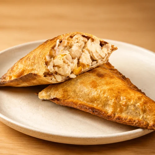 Pastel de frango cremoso